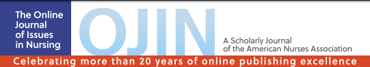 OJIN: The Online Journal of Issues in Nursing logo
